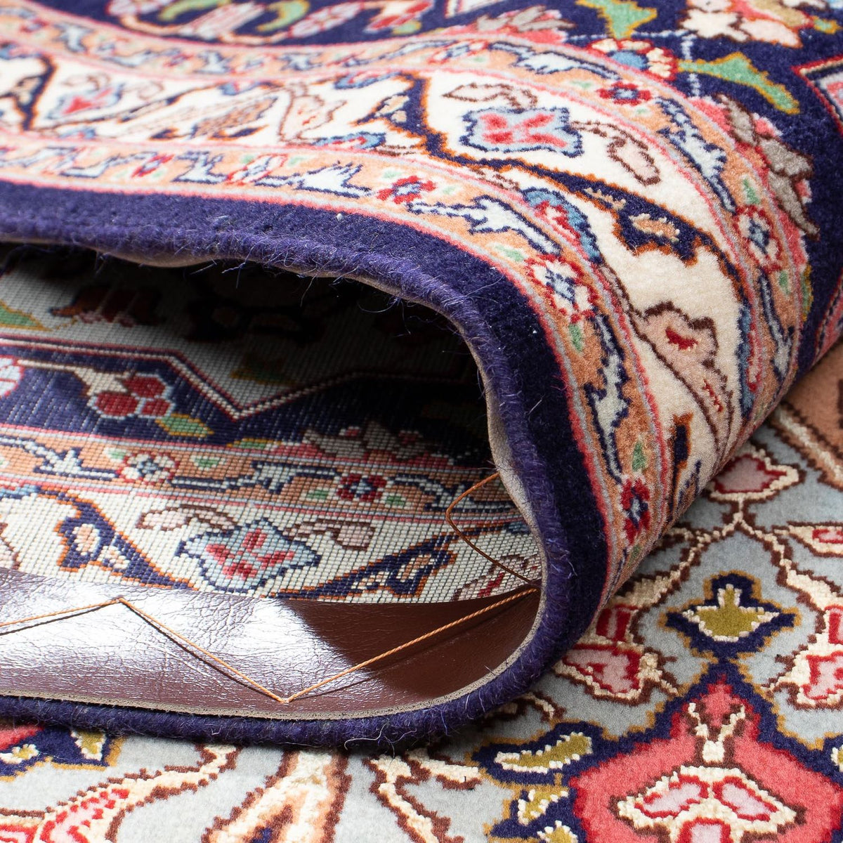 Dywan perski - Tabriz - Królewski - 307 x 257 cm - wielokolorowy