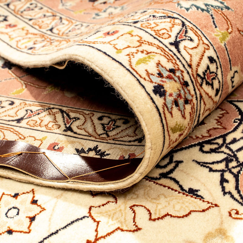 Dywan perski - Tabriz - Królewski - 352 x 254 cm - beżowy