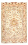 Tabriz - 50 Raj Dywan 200x310cm - Dywan perski - Prostokątny / Beżowy / 200 x 310 cm Prostokątny