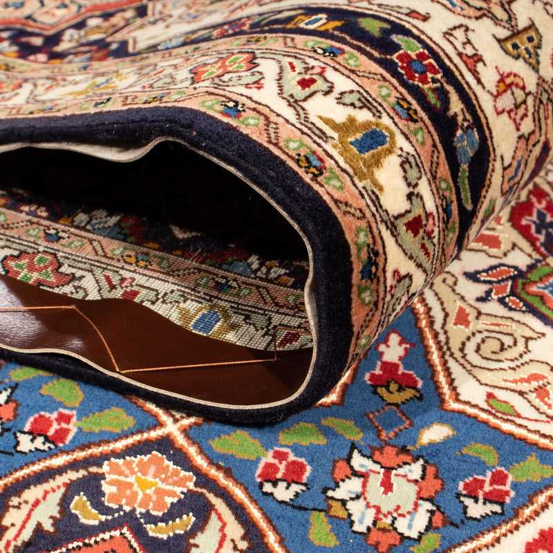 Dywan perski - Tabriz - Królewski - 250 x 207 cm - jasnobrązowy