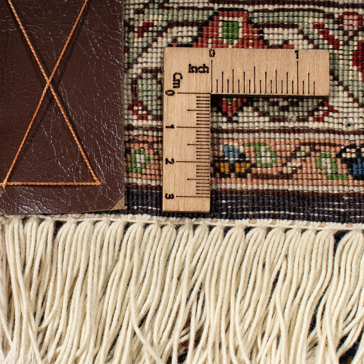 Dywan perski - Tabriz - Królewski - 250 x 207 cm - jasnobrązowy