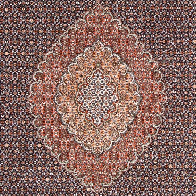 Dywan perski - Tabriz - 305 x 205 cm - ciemnoniebieski