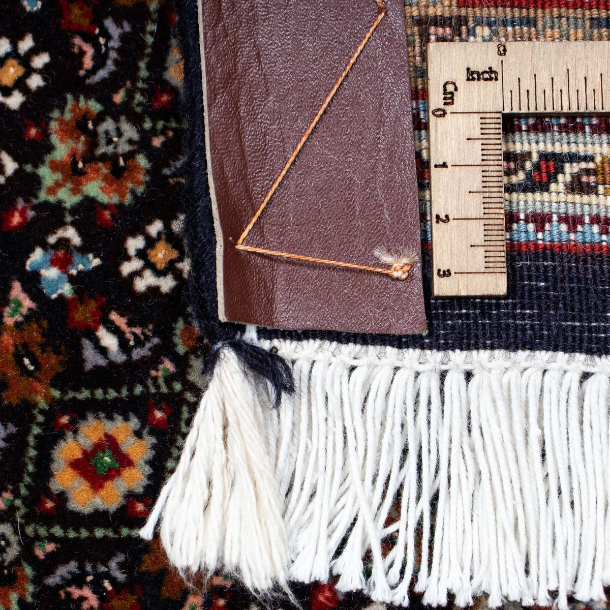 Dywan perski - Tabriz - 360 x 253 cm - ciemnobrązowy