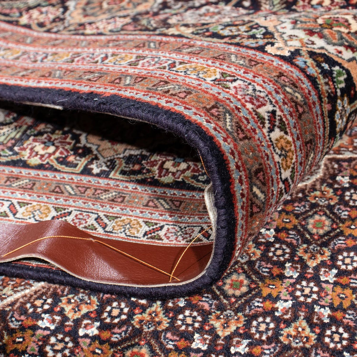 Dywan perski - Tabriz - 298 x 198 cm - ciemnoniebieski