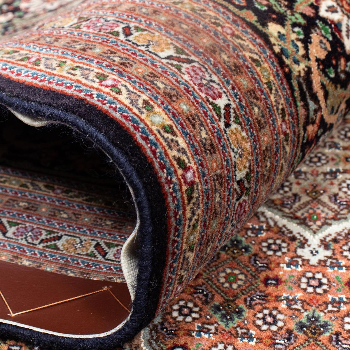 Dywan perski - Tabriz - 370 x 256 cm - brązowy