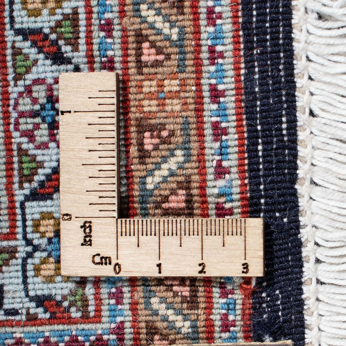 Dywan perski - Tabriz - 297 x 205 cm - ciemnoniebieski