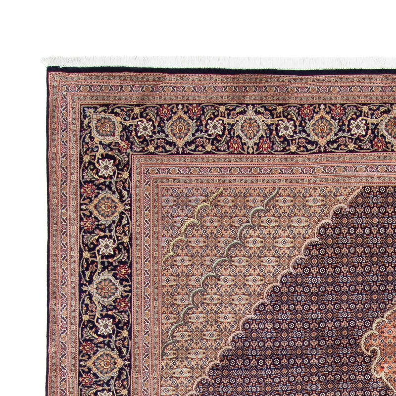 Dywan perski - Tabriz - 296 x 205 cm - ciemnoniebieski