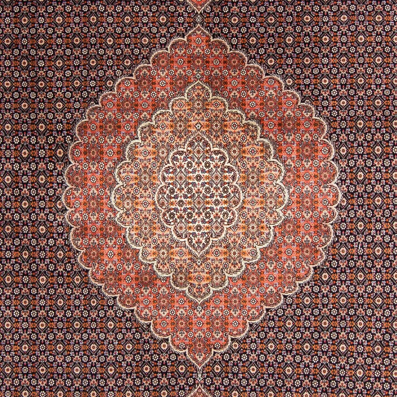 Dywan perski - Tabriz - 295 x 203 cm - ciemnoniebieski