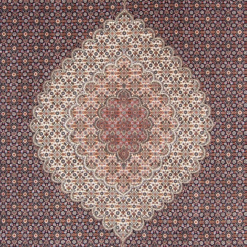 Dywan perski - Tabriz - 300 x 202 cm - ciemnoniebieski