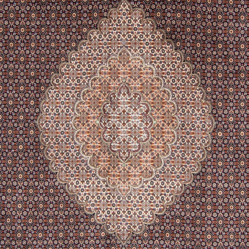 Dywan perski - Tabriz - 307 x 206 cm - ciemnoniebieski