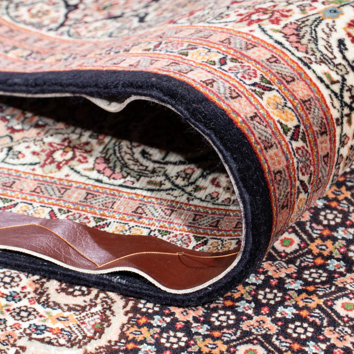 Dywan perski - Tabriz - 294 x 198 cm - ciemnoniebieski