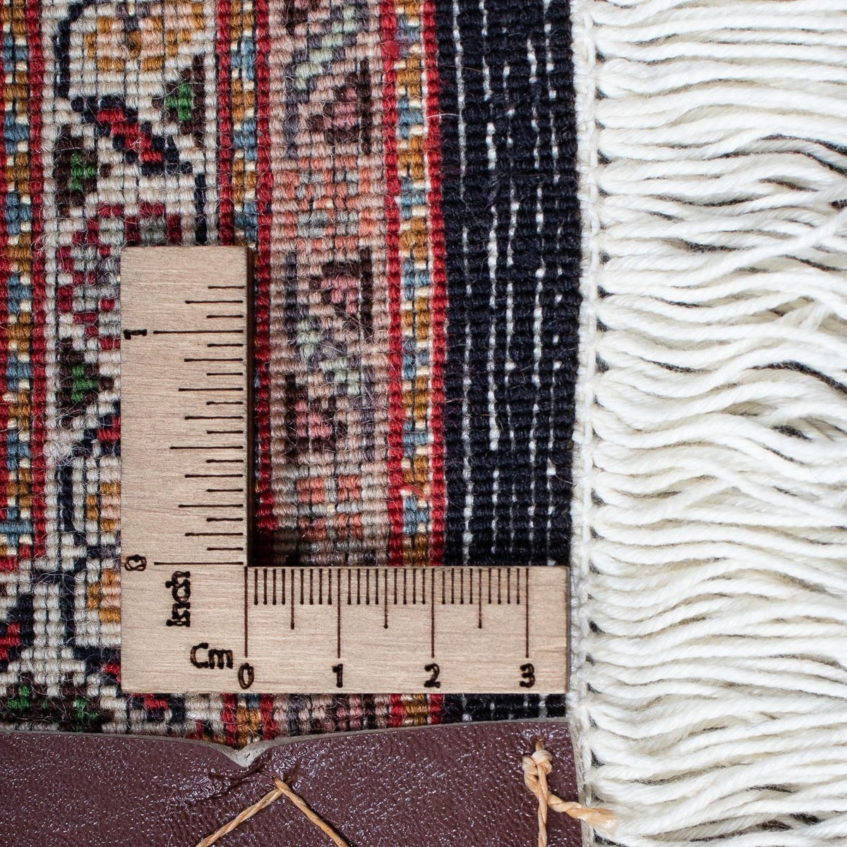 Dywan perski - Tabriz - 294 x 198 cm - ciemnoniebieski