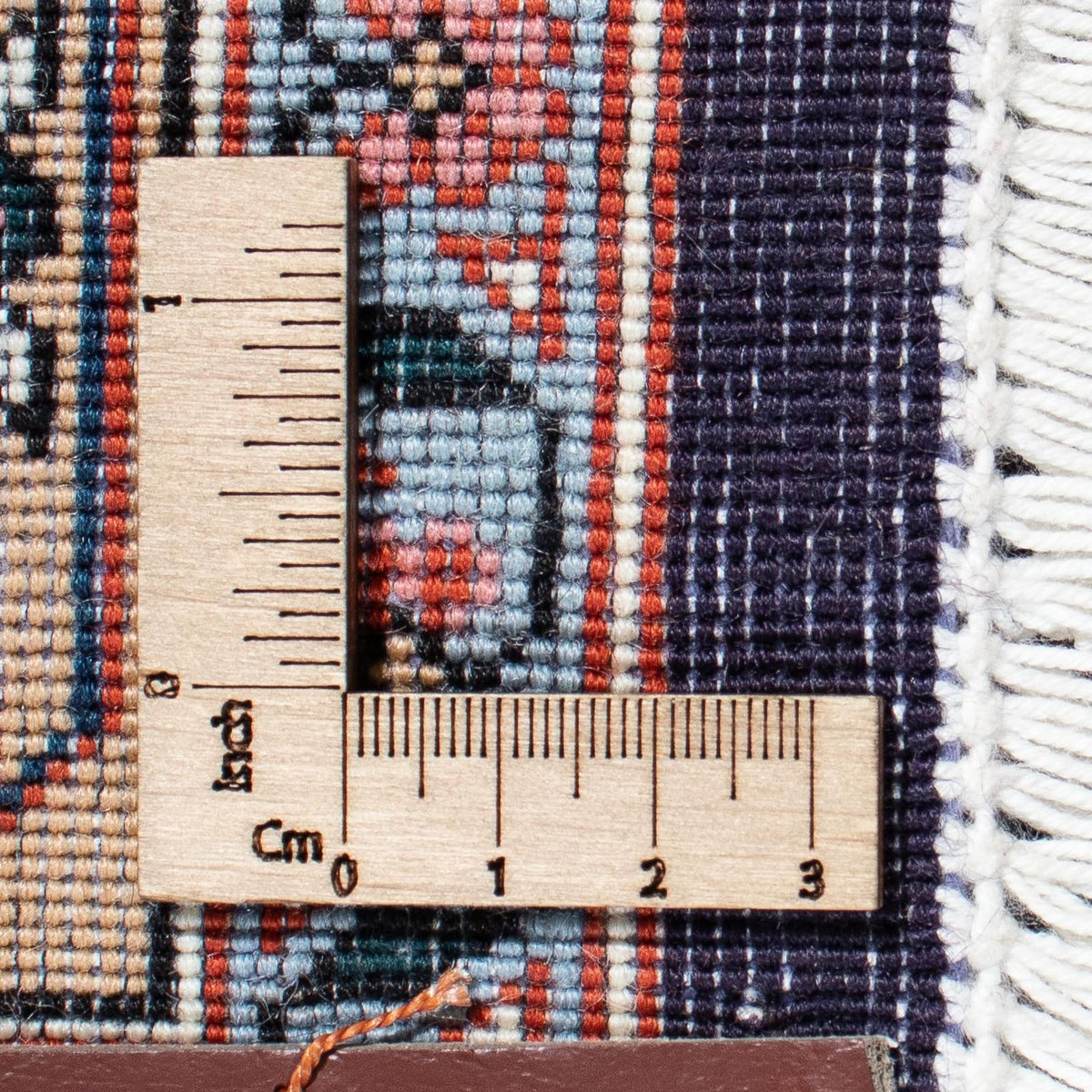 Dywan perski - Tabriz - 295 x 202 cm - ciemnoniebieski