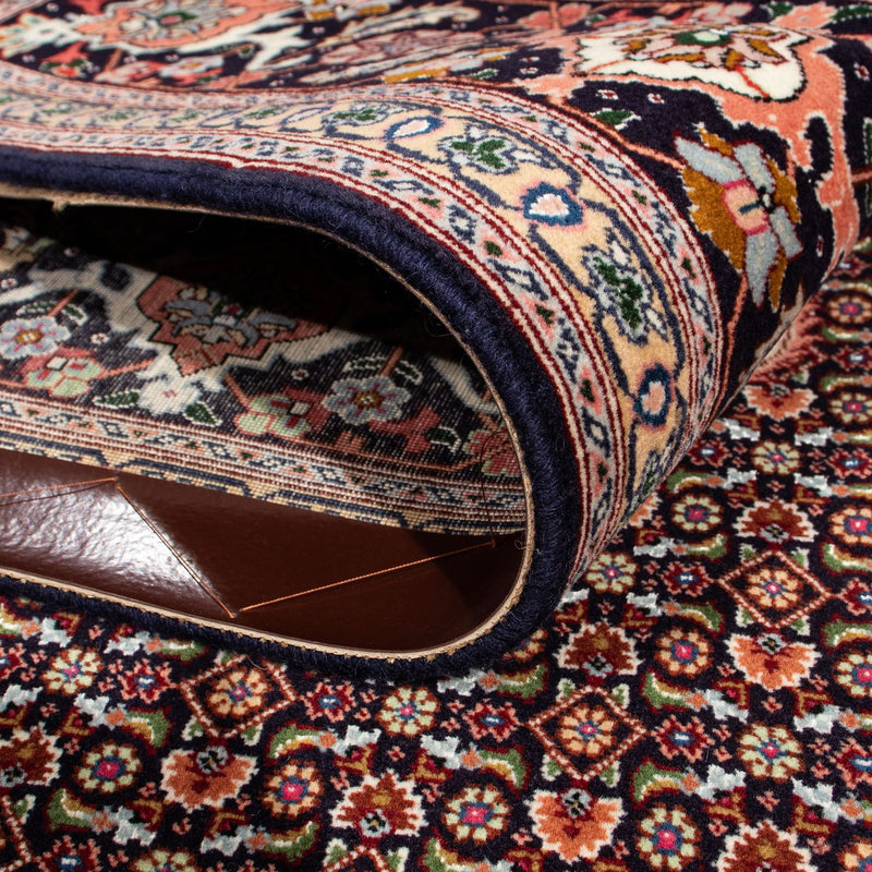 Dywan perski - Tabriz - Królewski kwadratowy  - 219 x 200 cm - ciemnoniebieski