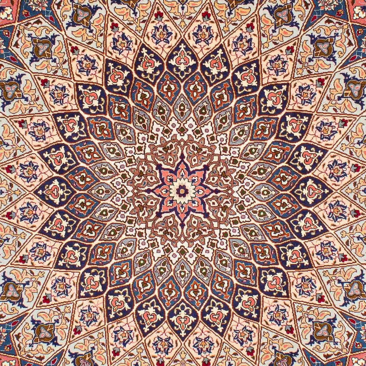 Dywan perski - Tabriz - Królewski - 250 x 168 cm - wielokolorowy