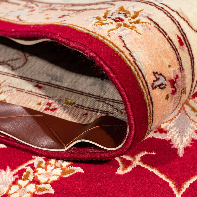 Dywan perski - Tabriz - Królewski - 255 x 204 cm - ciemna czerwień