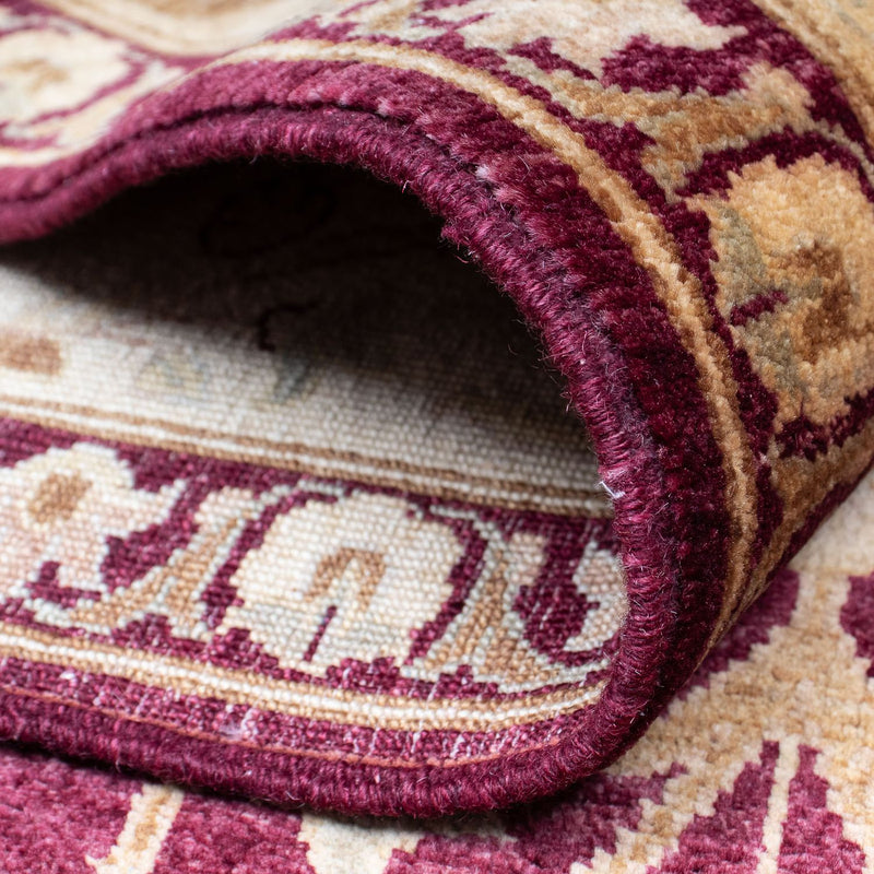 Dywan Zieglera - 281 x 228 cm - ciemna czerwień