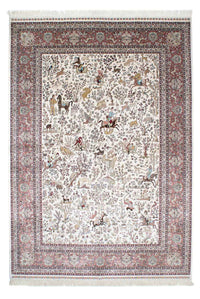 Orientalny dywan - Hereke - 244 x 169 cm - beżowy