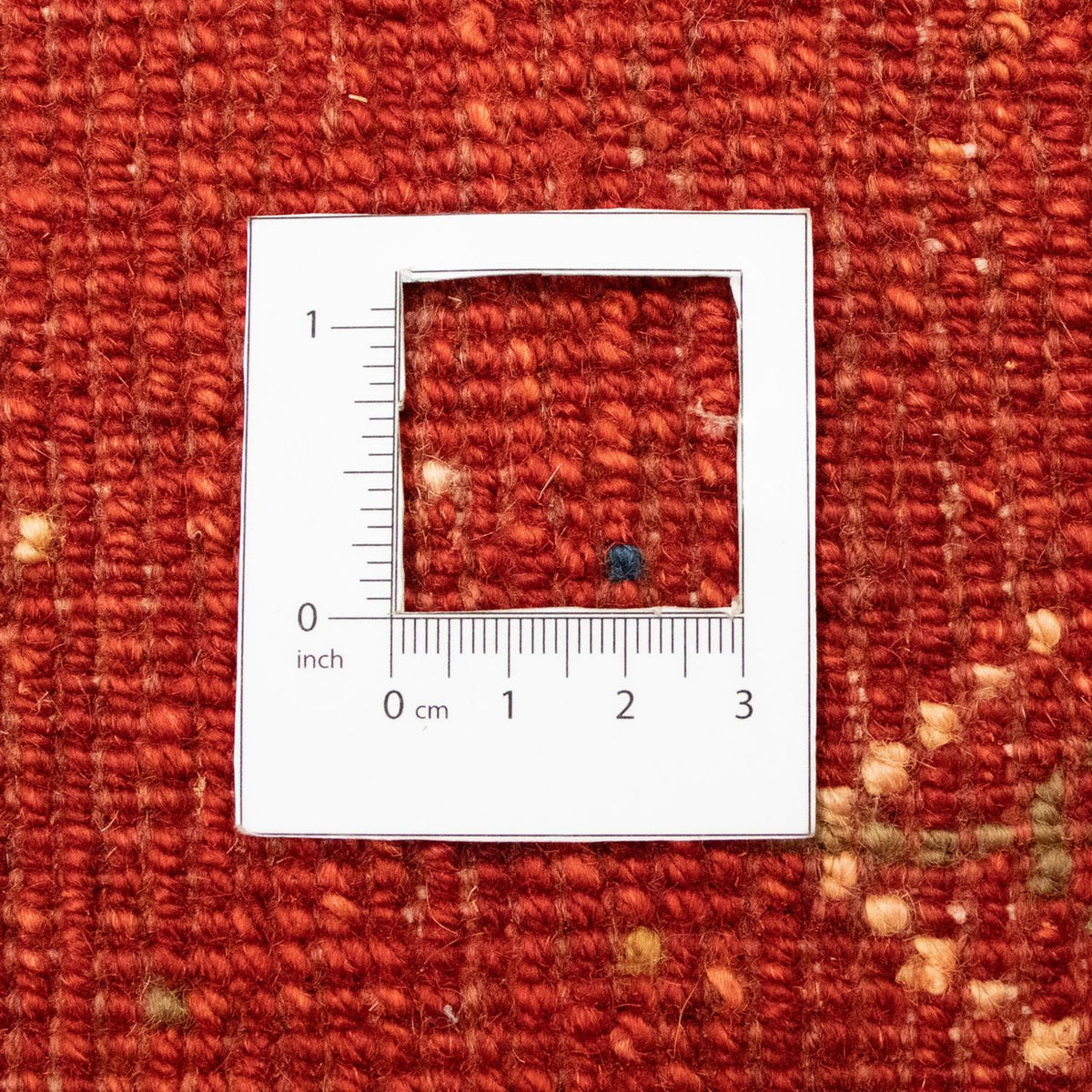 Dywan Gabbeh - perski - 243 x 181 cm - czerwony