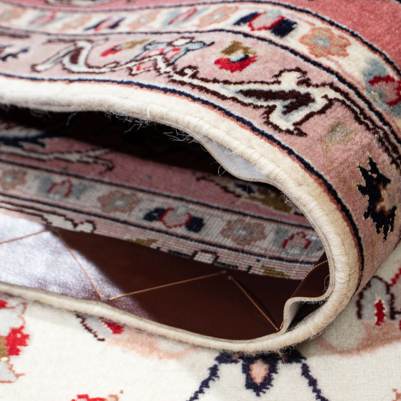 Dywan perski - Tabriz - Królewski - 229 x 151 cm - beżowy