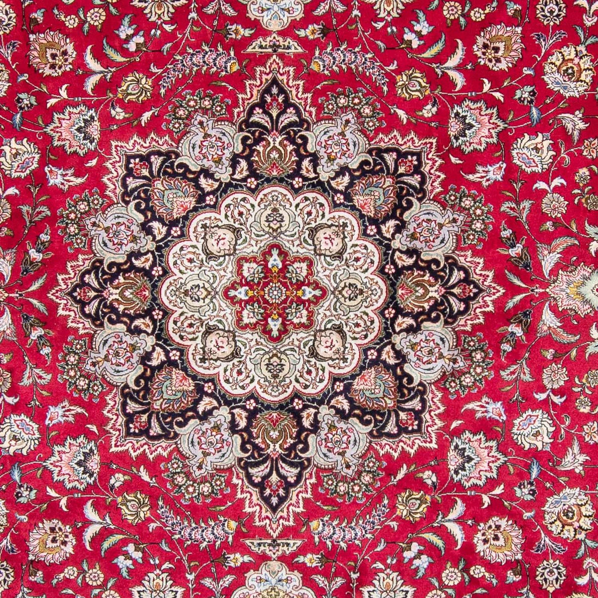 Dywan perski - Tabriz - Królewski - 350 x 250 cm - czerwony