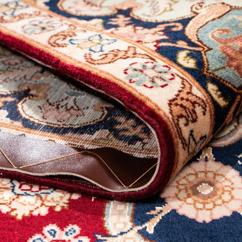 Dywan perski - Tabriz - Królewski - 202 x 152 cm - ciemna czerwień