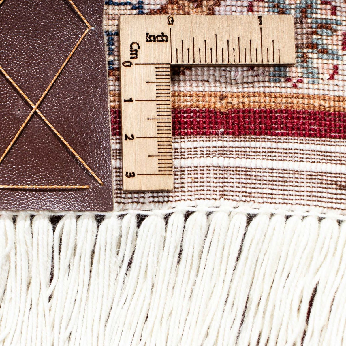 Dywan perski - Tabriz - Królewski - 202 x 152 cm - ciemna czerwień