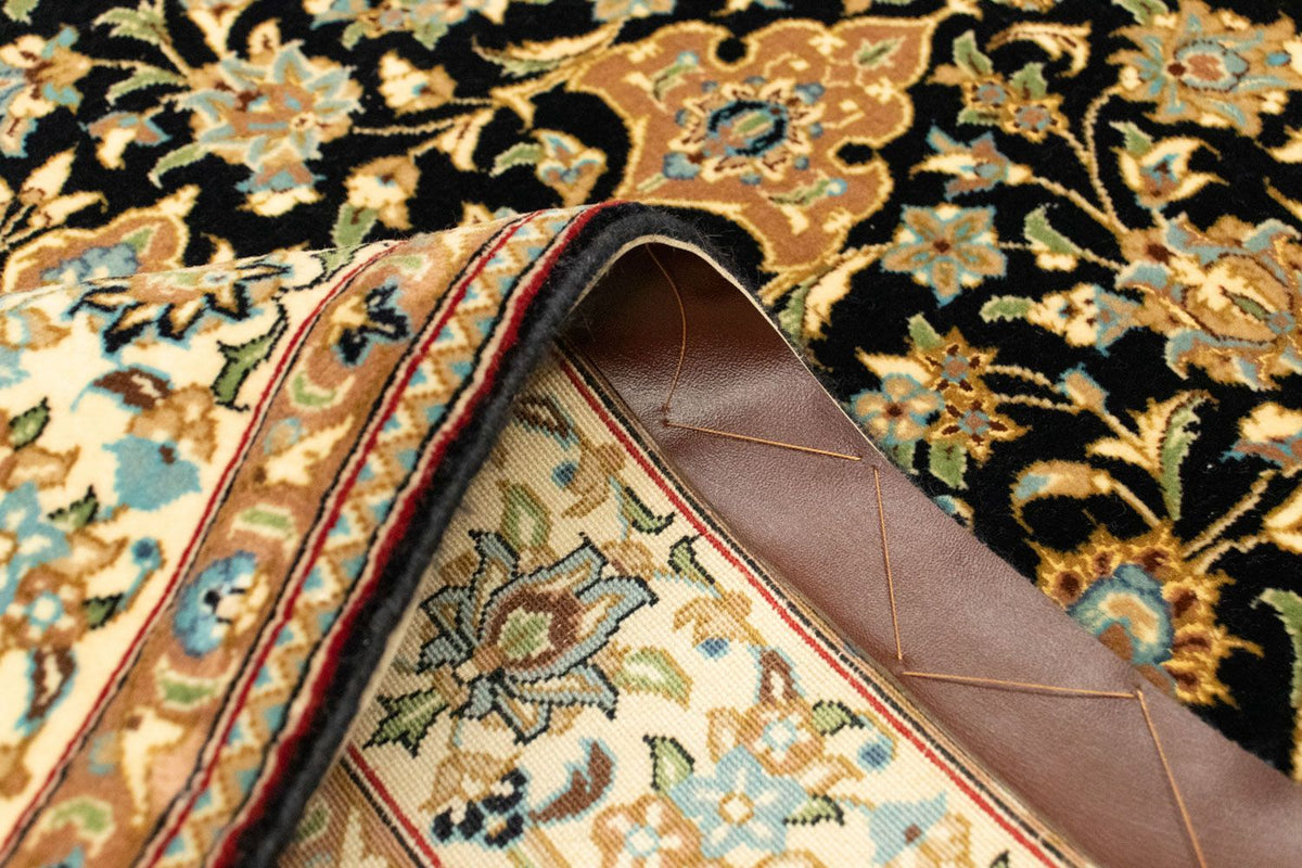 Dywan perski - Ghom - 160 x 102 cm - czarny