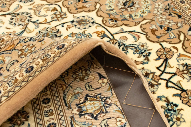 Dywan perski - Ghom - 156 x 107 cm - beżowy