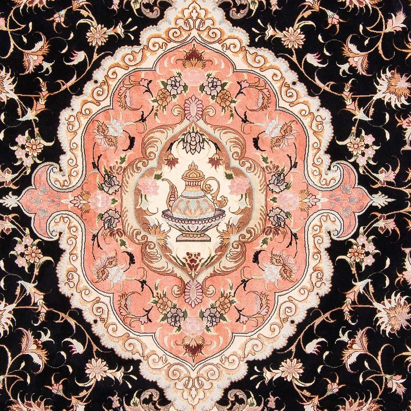 Dywan perski - Tabriz - Królewski - 350 x 250 cm - ciemnoniebieski