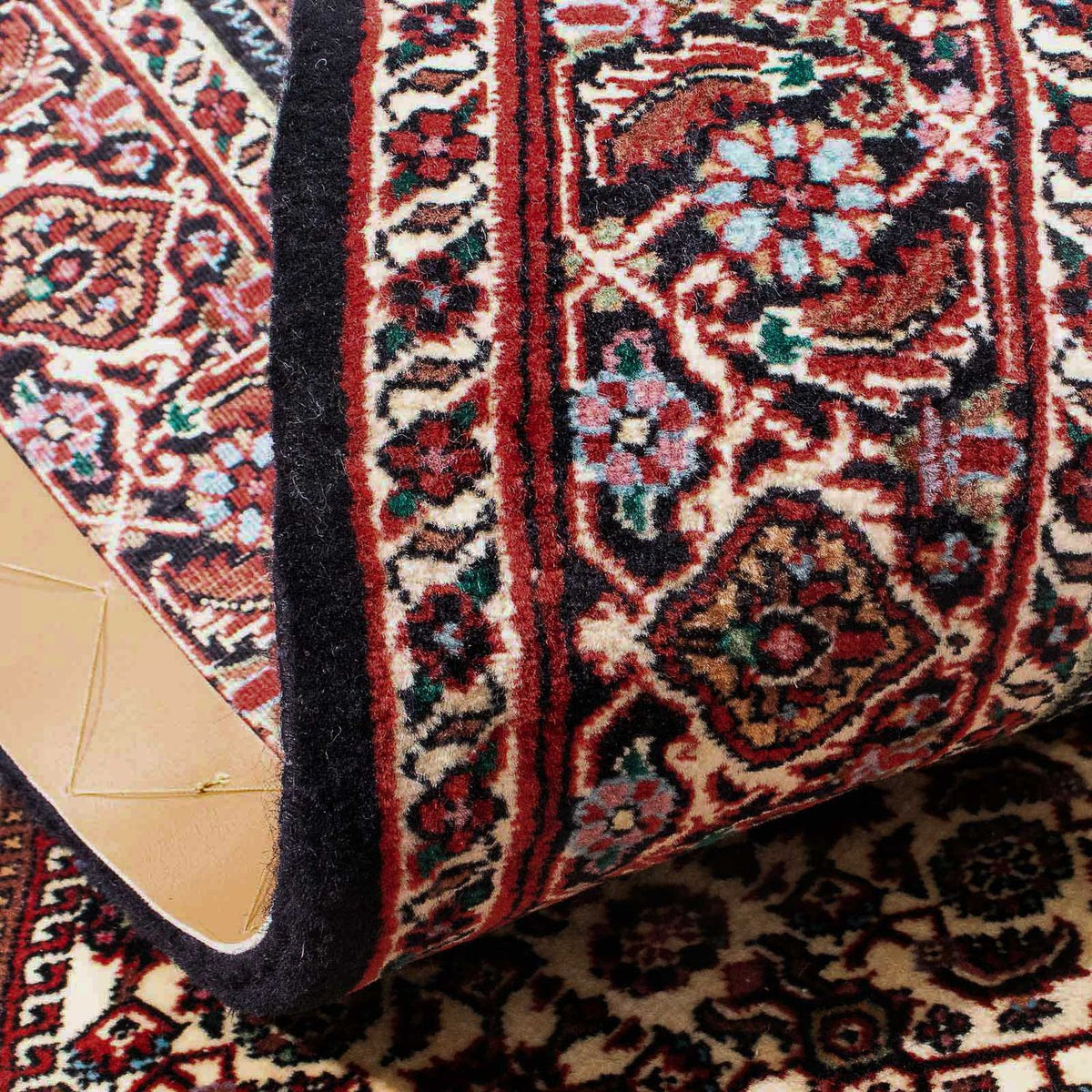 Dywan perski - Bijar - 170 x 112 cm - beżowy