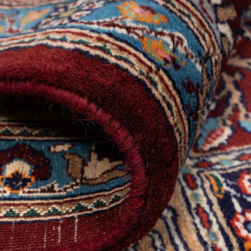 Dywan perski - Klasyczny kwadratowy  - 246 x 245 cm - ciemna czerwień