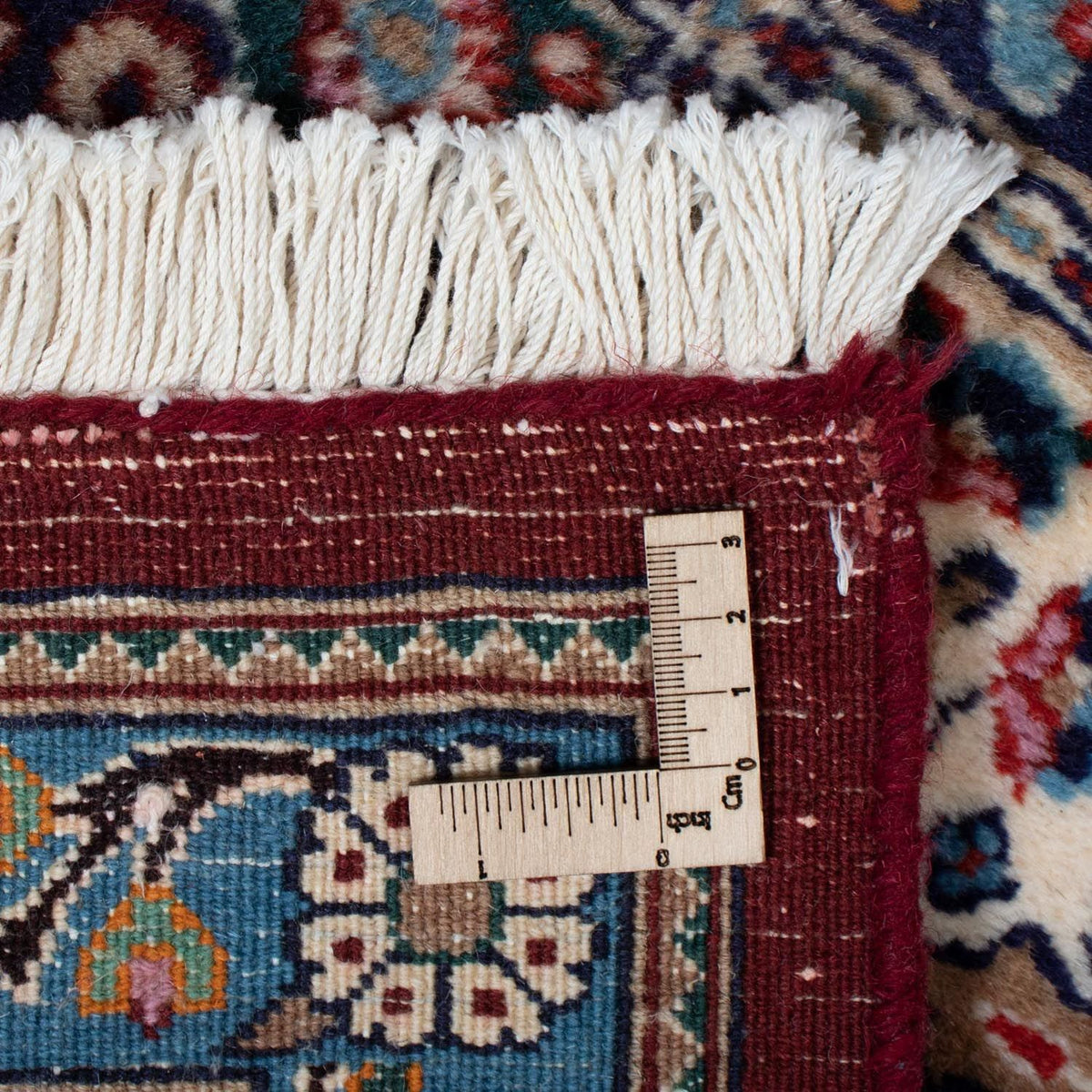 Dywan perski - Klasyczny kwadratowy  - 246 x 245 cm - ciemna czerwień