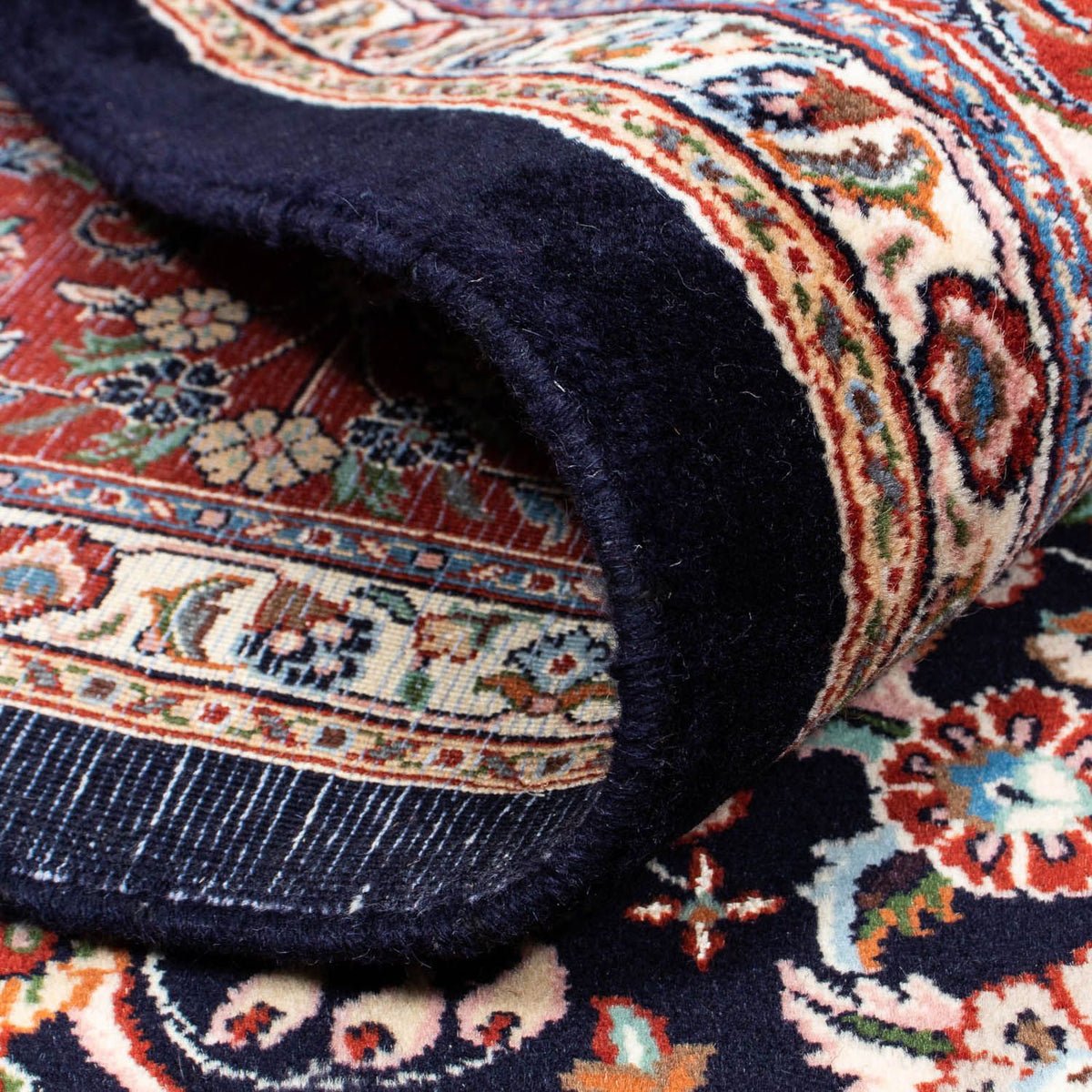 Dywan perski - Klasyczny - 238 x 178 cm - ciemnoniebieski