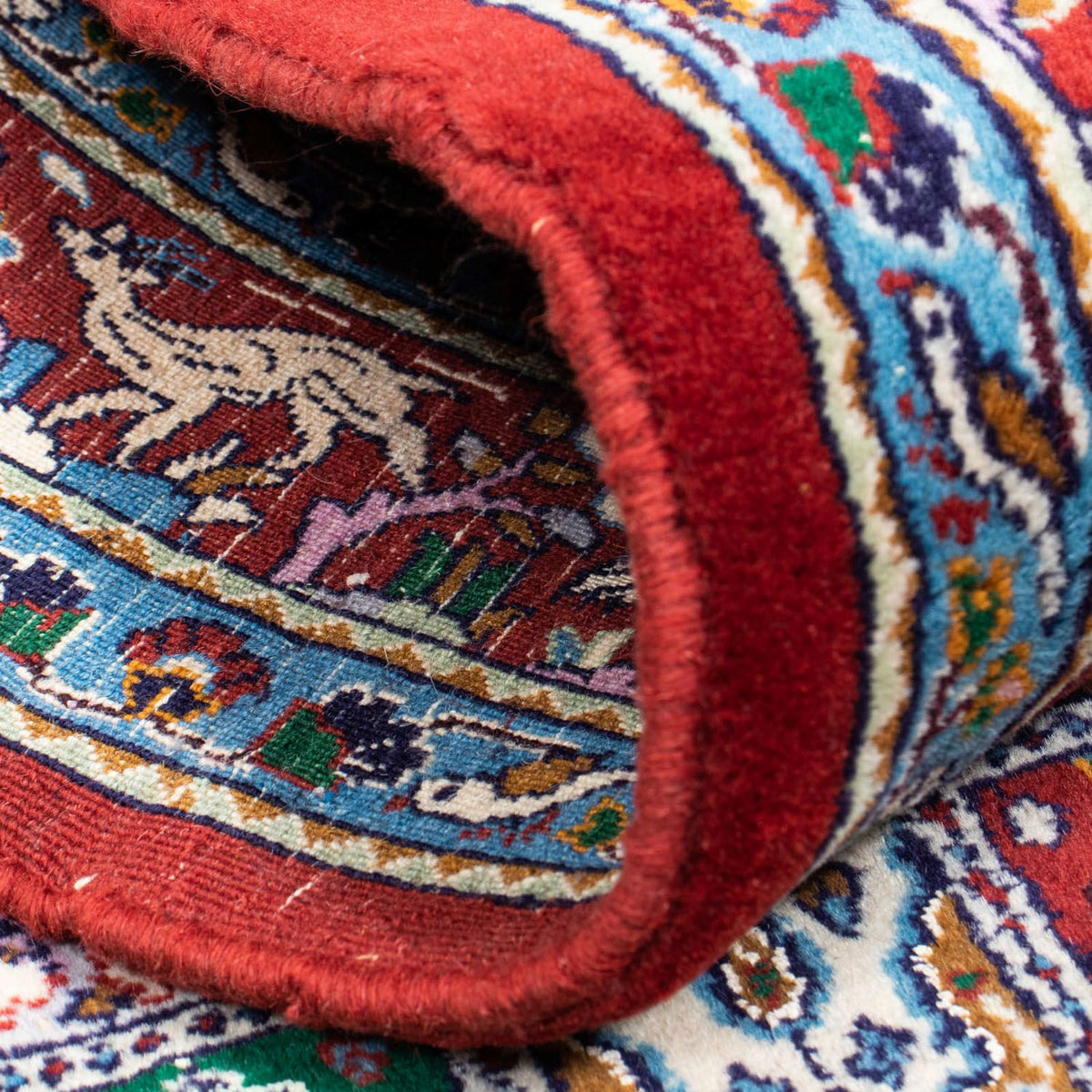 Biegacz Dywan perski - Klasyczny - 390 x 83 cm - czerwony