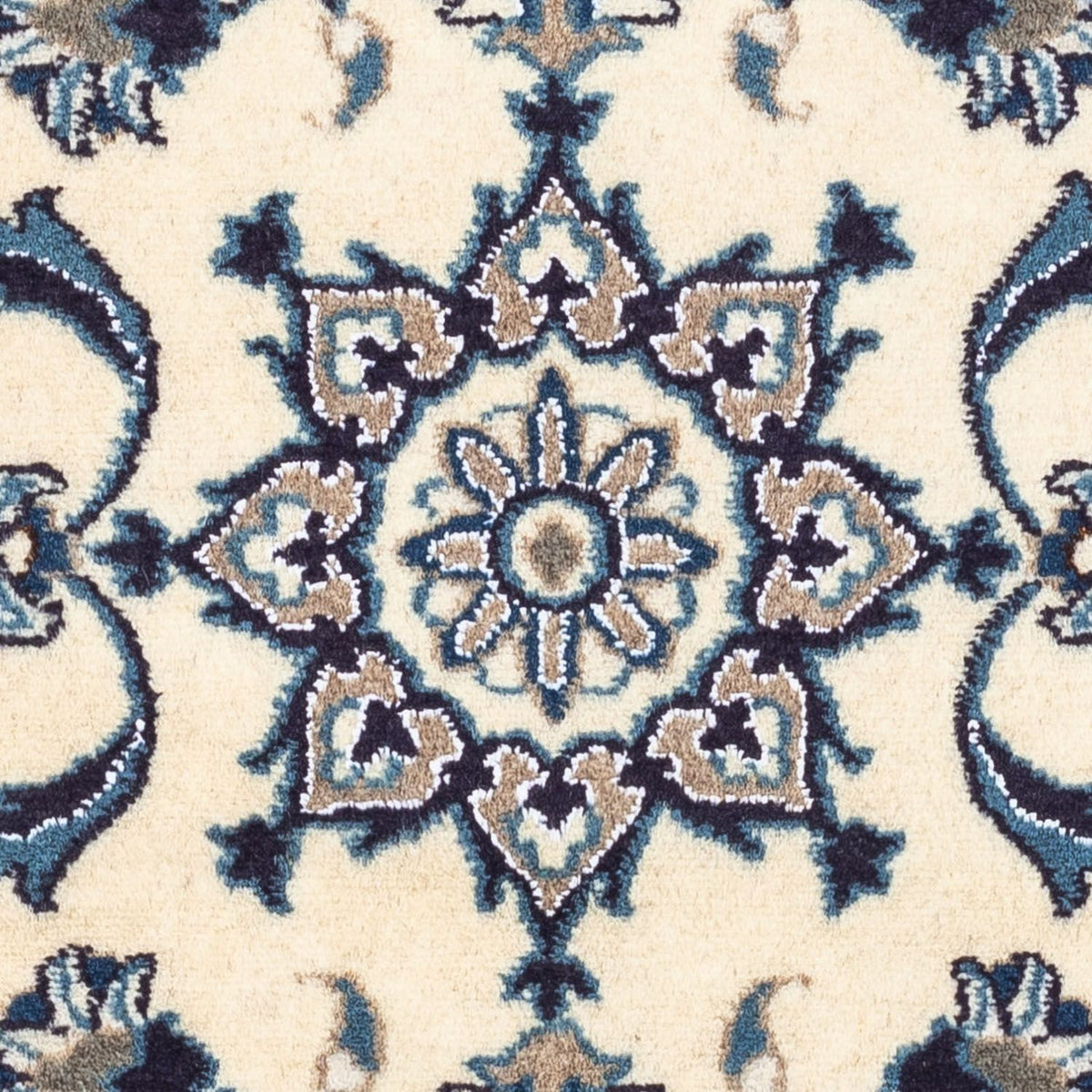 Dywan perski - Nain - 136 x 65 cm - beżowy