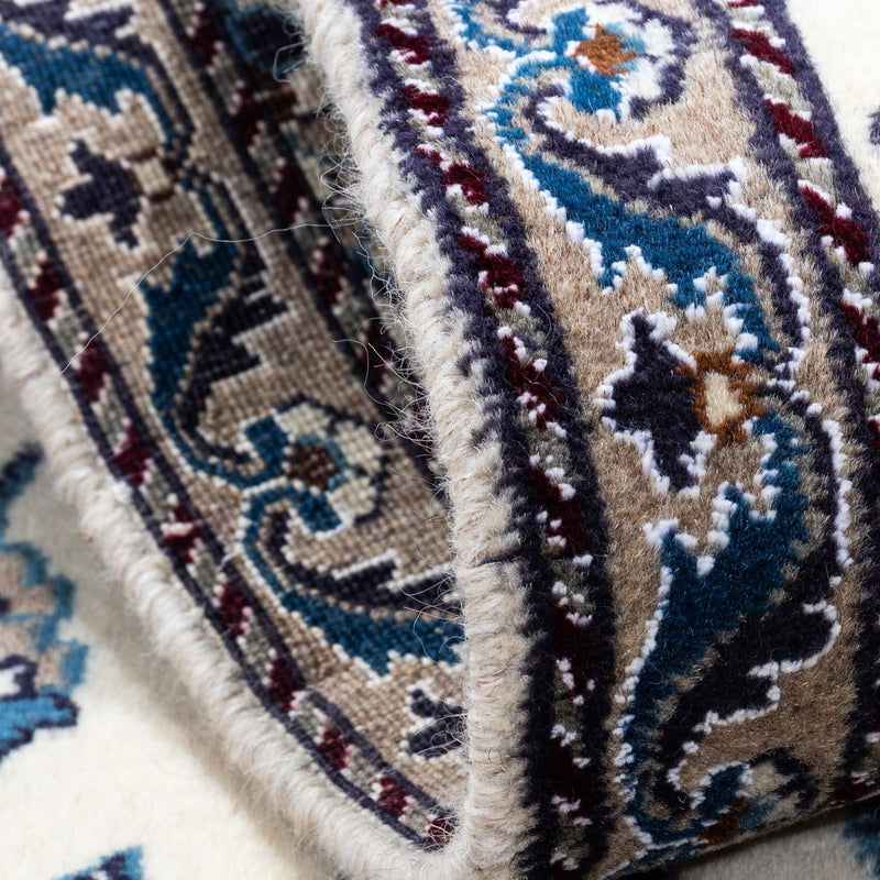 Dywan perski - Nain - 136 x 65 cm - beżowy