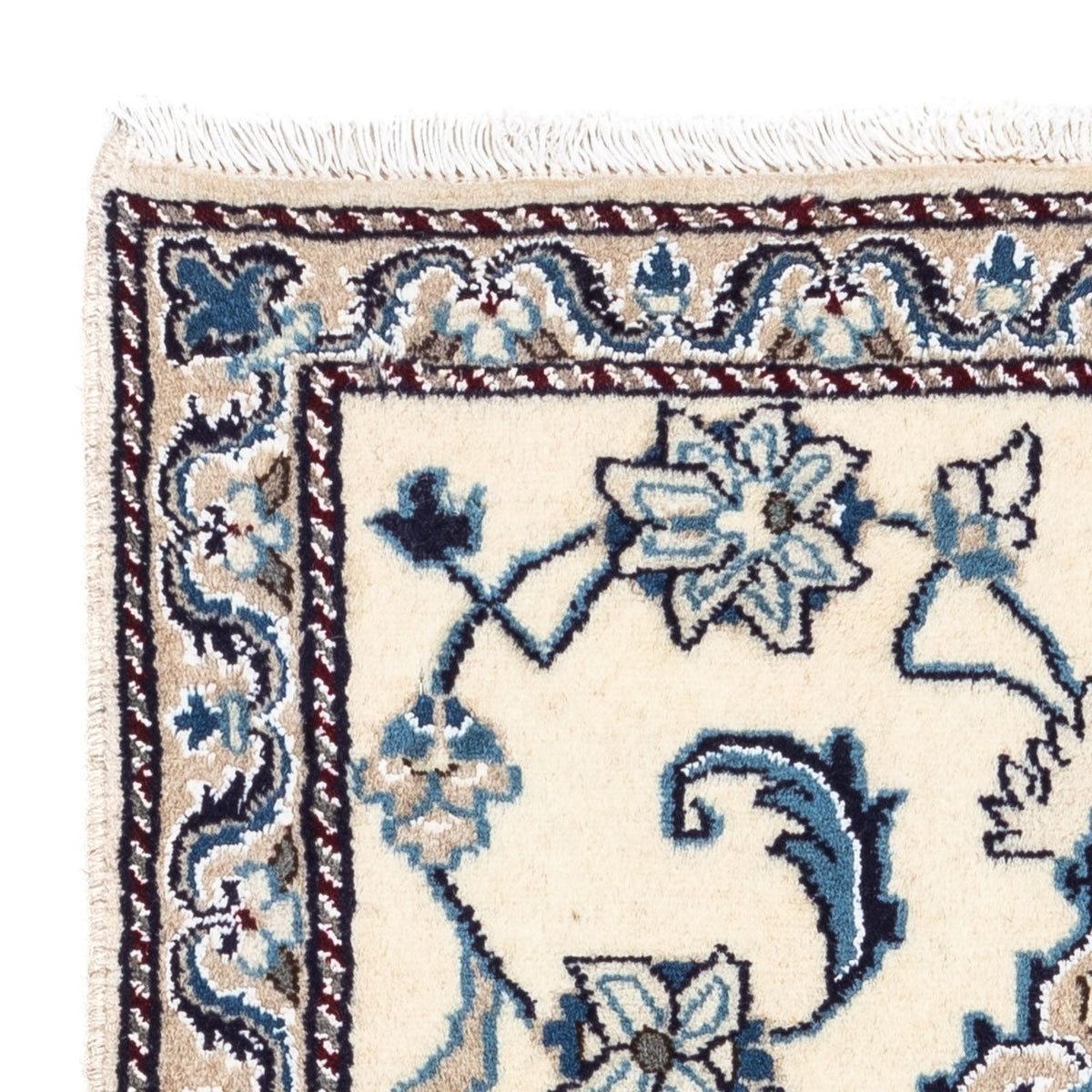 Dywan perski - Nain - 139 x 65 cm - beżowy