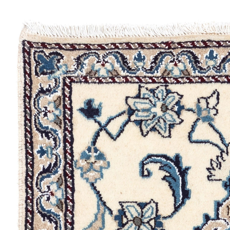 Dywan perski - Nain - 139 x 65 cm - beżowy