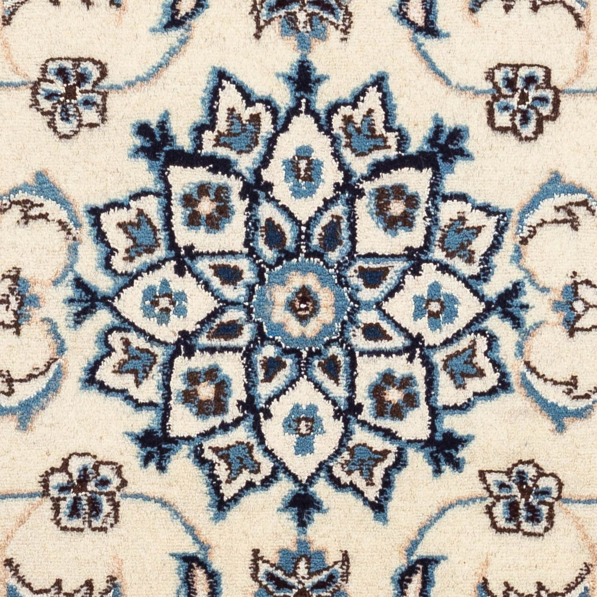 Dywan perski - Nain - 139 x 70 cm - beżowy