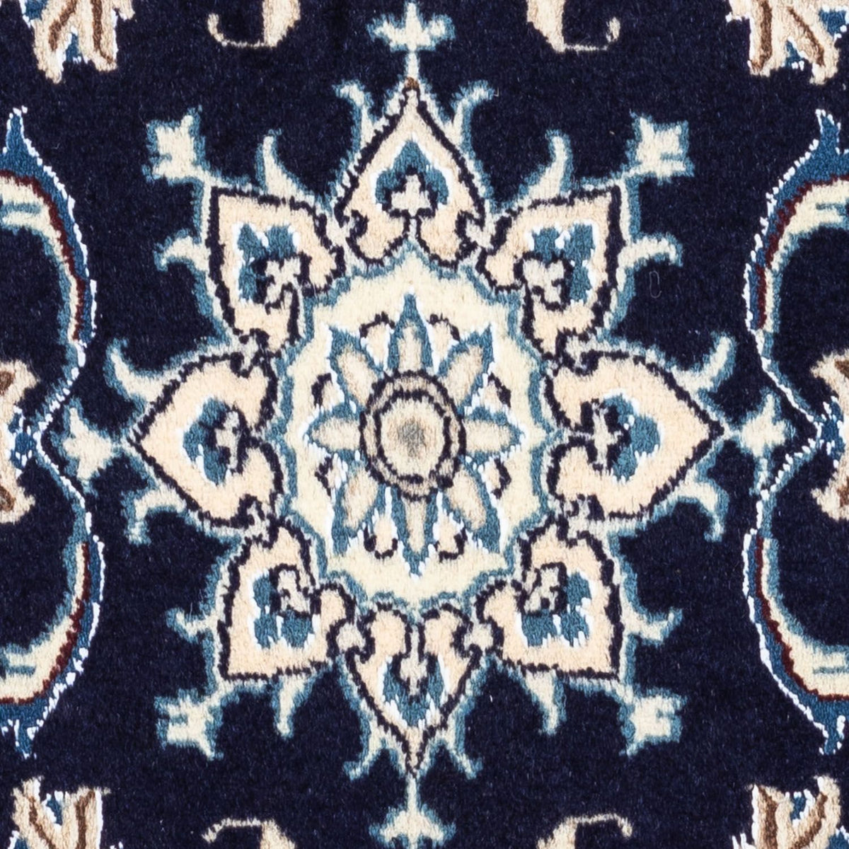 Dywan perski - Nain - 143 x 70 cm - niebieski