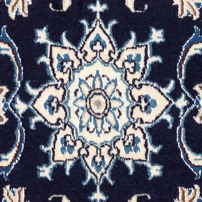 Dywan perski - Nain - 143 x 70 cm - niebieski