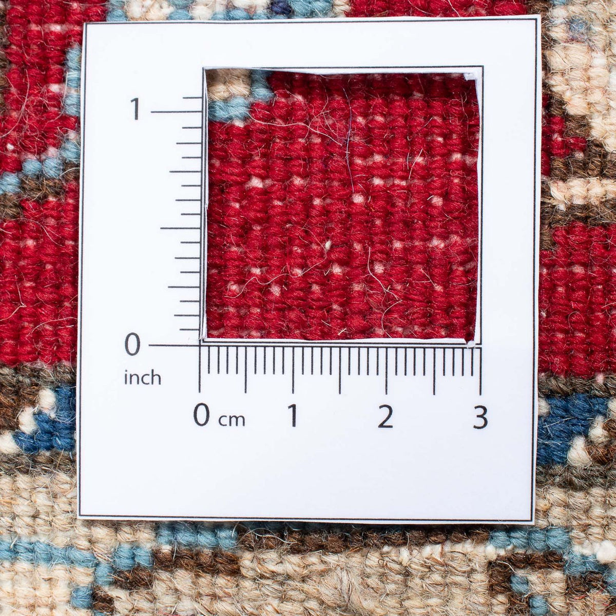 Dywan perski - Nain - 130 x 89 cm - ciemna czerwień