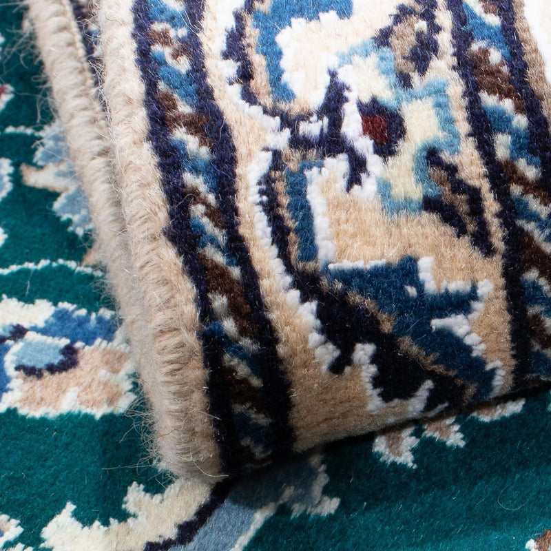 Dywan perski - Nain - 143 x 86 cm - zielona