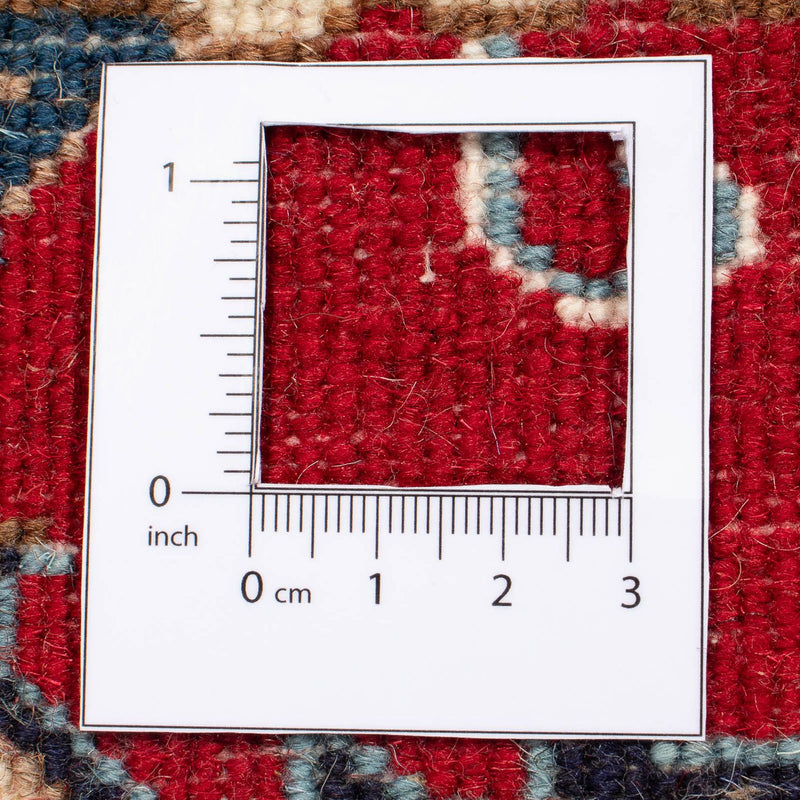 Dywan perski - Nain - 134 x 89 cm - ciemna czerwień