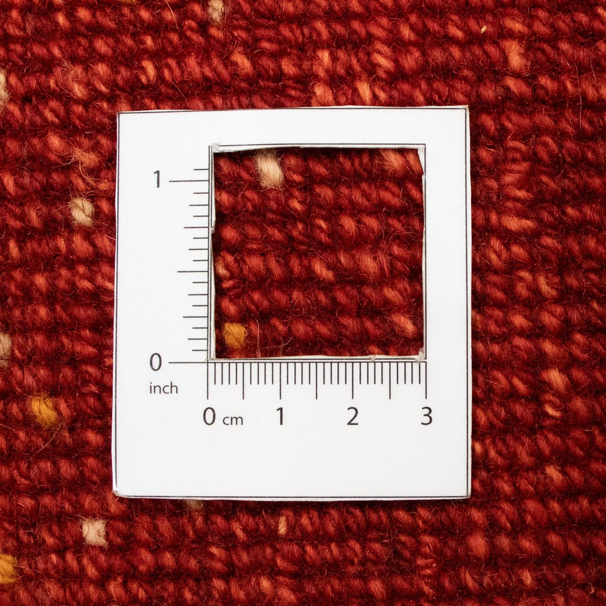 Dywan Gabbeh - perski - 227 x 166 cm - czerwony