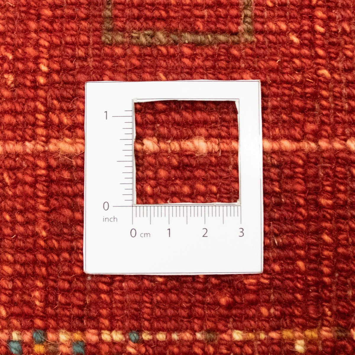 Dywan Gabbeh - perski - 220 x 170 cm - czerwony