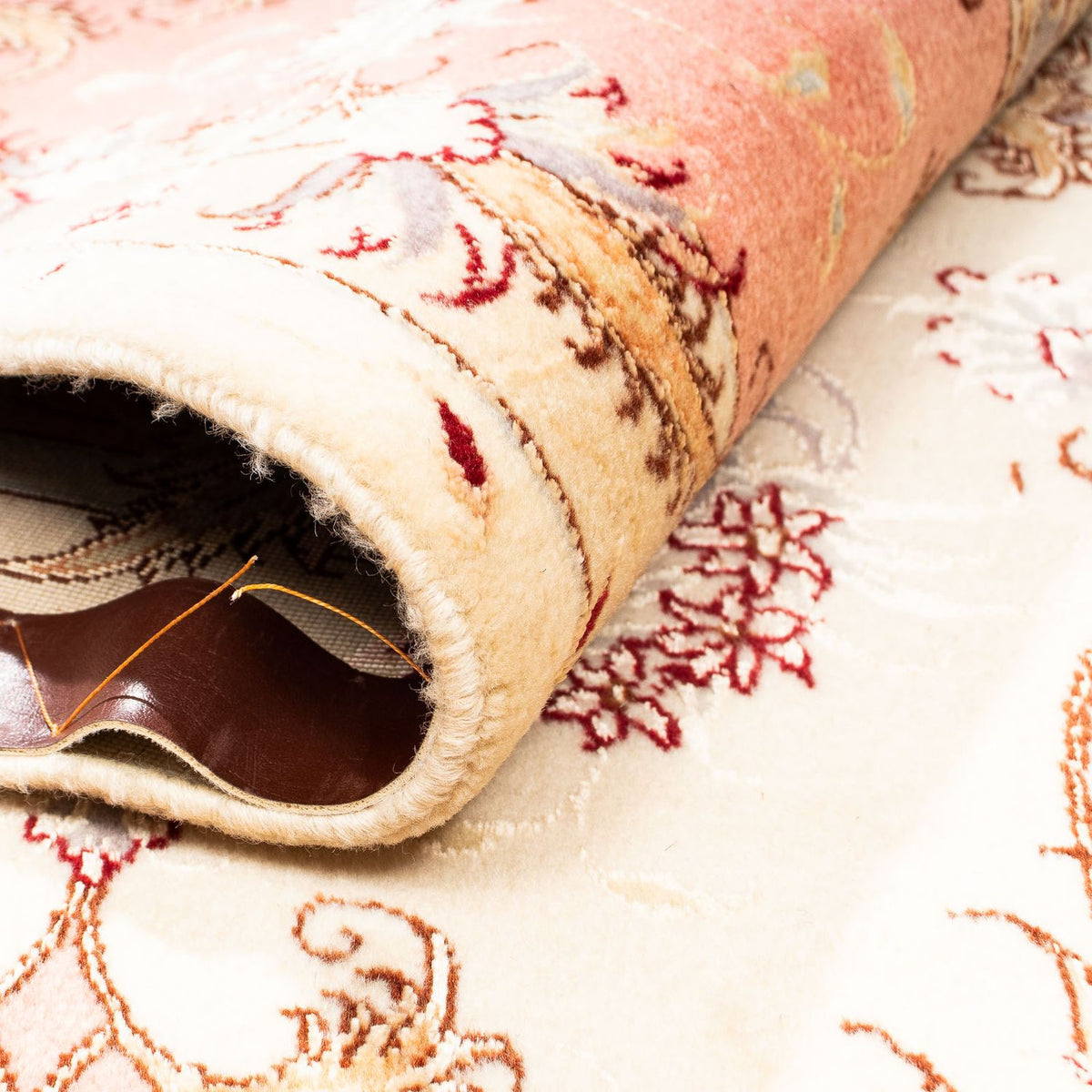 Dywan perski - Tabriz - Królewski - 308 x 200 cm - beżowy