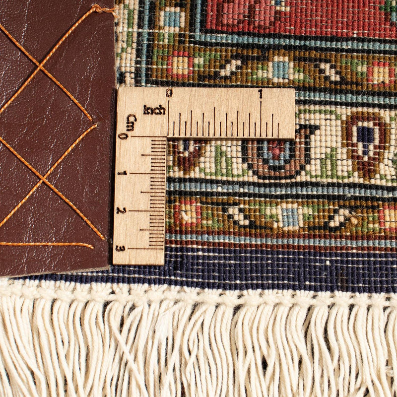 Dywan perski - Tabriz kwadratowy  - 201 x 195 cm - ciemnoniebieski