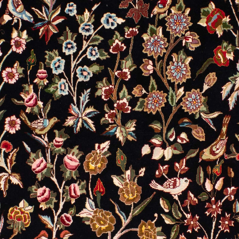 Dywan perski - Tabriz - Królewski - 268 x 175 cm - ciemnoniebieski